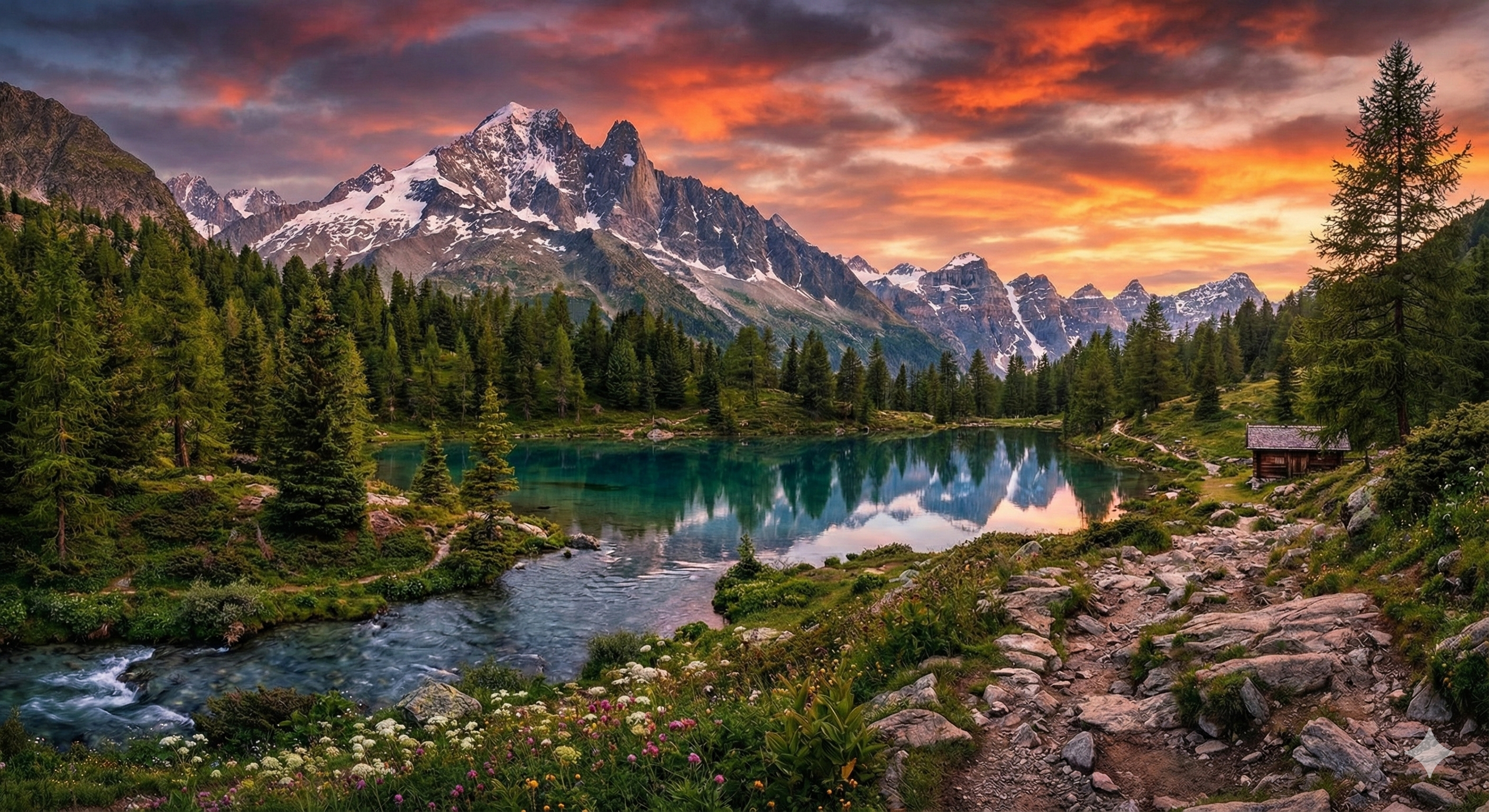 Landscape and nature photography created with Nano Banana Pro